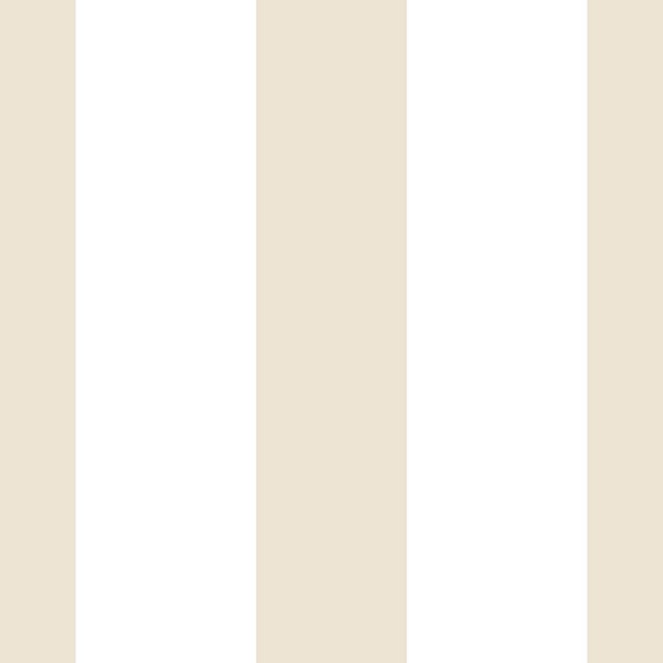 Wide Stripe Natural Wallpaper