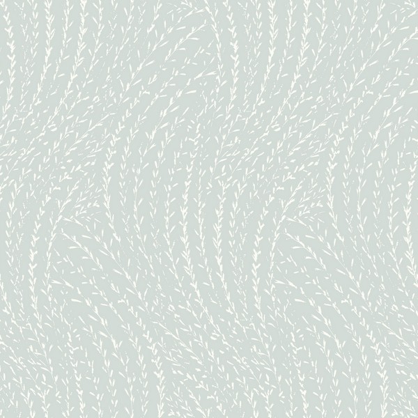 Willow Song Light Blue Wallpaper