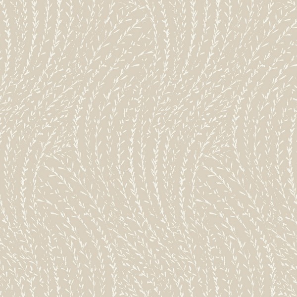 Willow Song Taupe Wallpaper