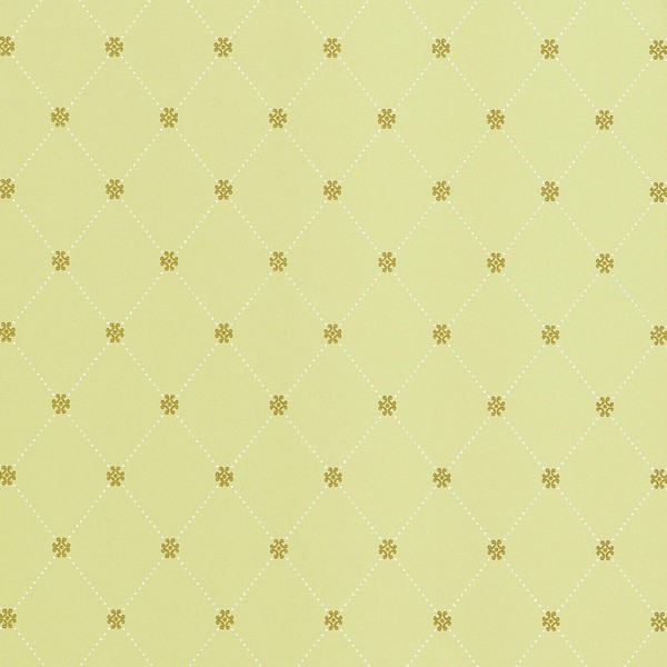Wilton Trellis Green Wallpaper