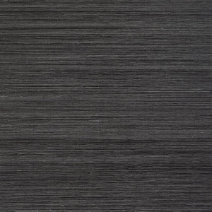 Windward Sisal Black Grasscloth Wallpaper