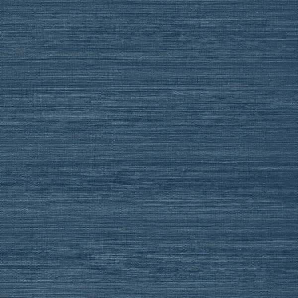 Windward Sisal Navy Grasscloth Wallpaper