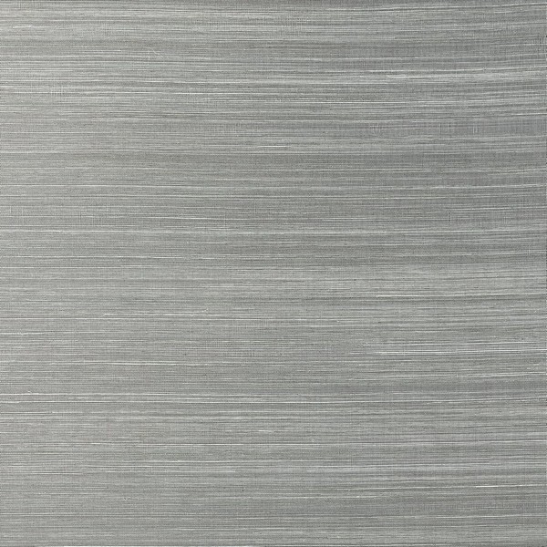 Windward Sisal Steel Grasscloth Wallpaper