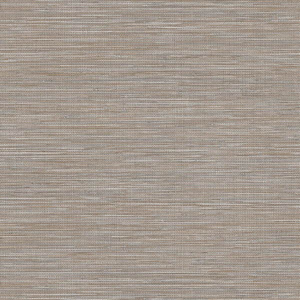 Winn Chestnut Faux Grasscloth Wallpaper