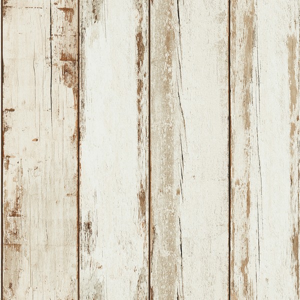Wood Stripe Effect Motif Wallpaper