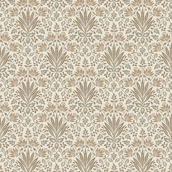 Woodbury Brown Wallpaper