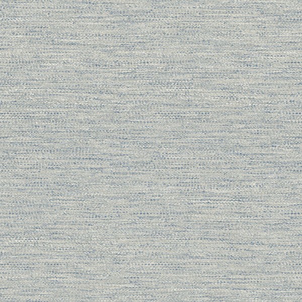 Wool Texture Light Blue Wallpaper