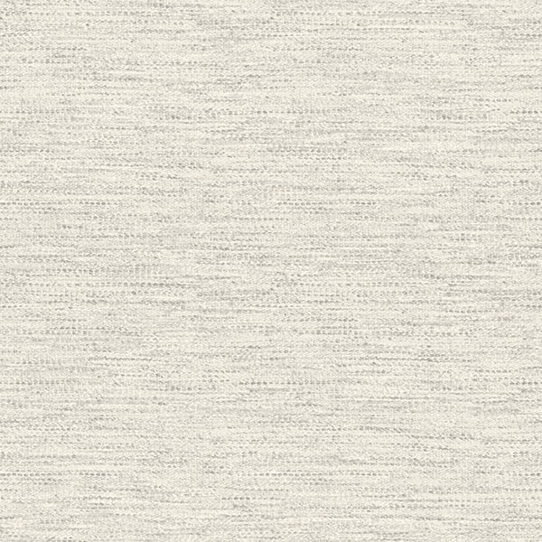 Wool Texture Light Grey Wallpaper