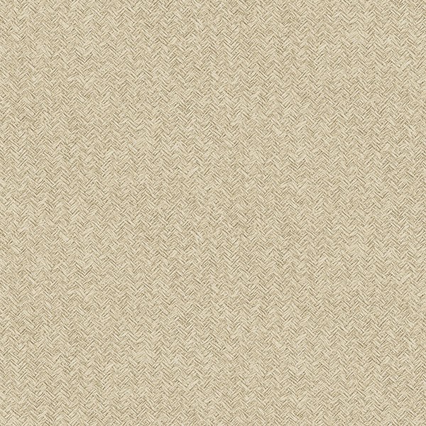 Woven Basket Khaki Wallpaper