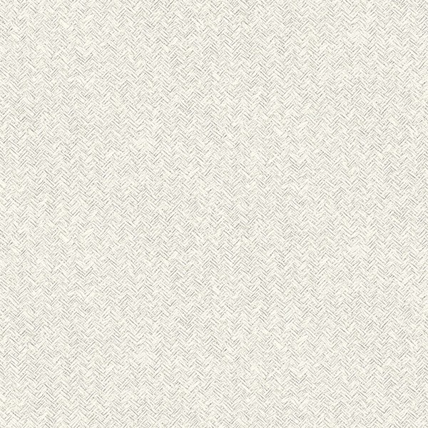 Woven Basket White Wallpaper