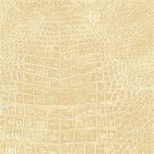 Yellow Crocodile Skin Wallpaper