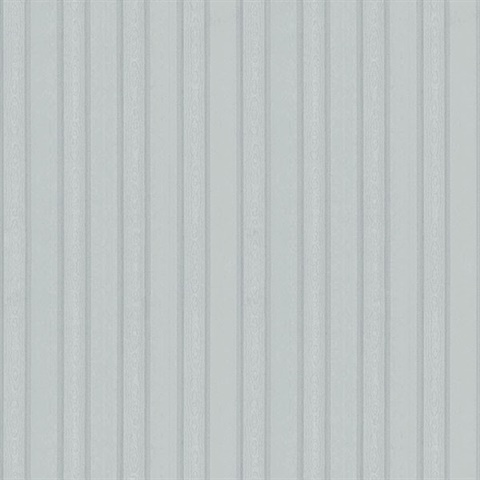 Zeta Light Blue Moire Stripe Wallpaper
