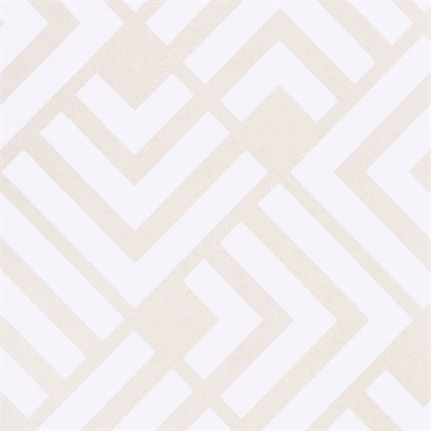 Zig Neutral Geometric Wallpaper