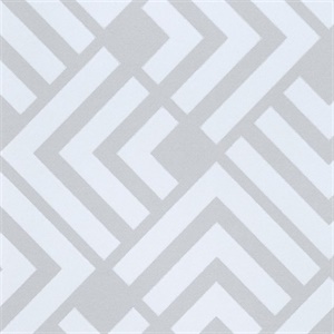Zig Grey Geometric Wallpaper